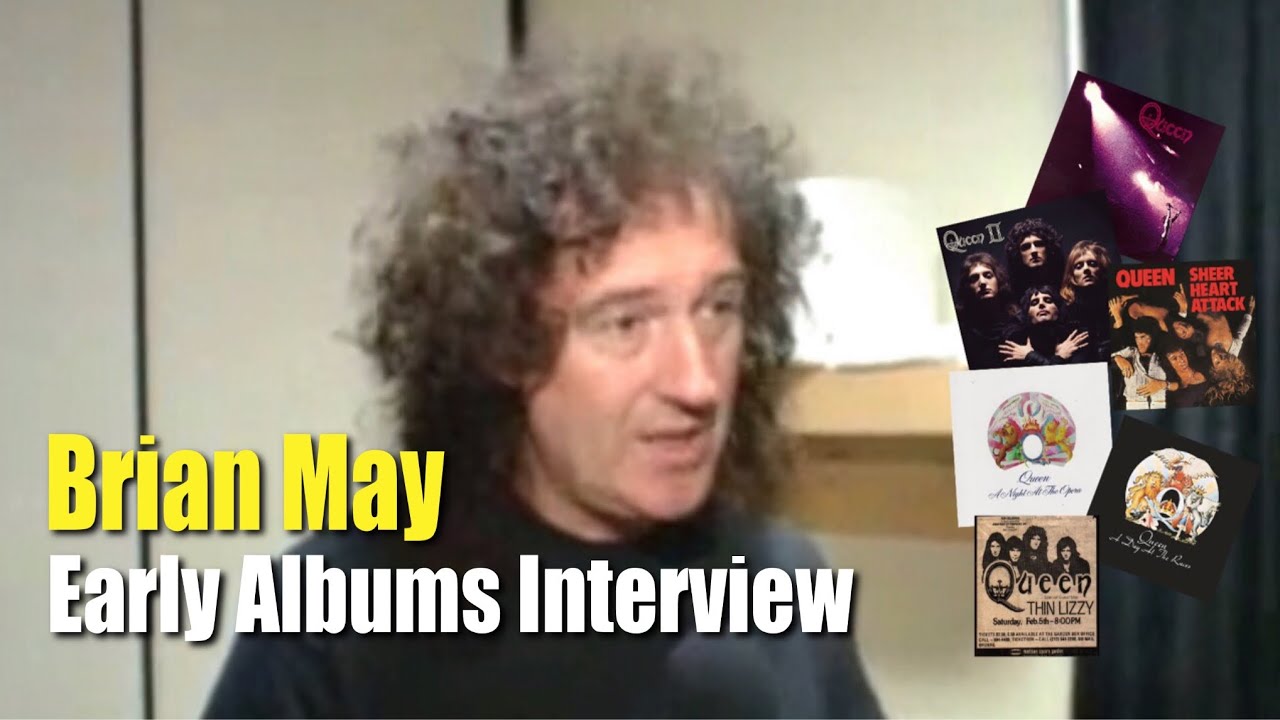 Брайан Мэй обсуждает альбомы Queen I и II Sheer Heart Attack A Night At The Opera и A Day At The ...