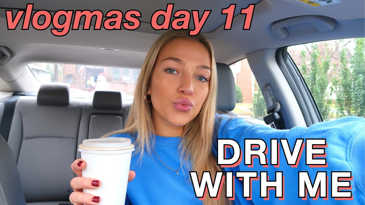 vlogmas day 11: drive with me - my most listened to songs of 2019 | maddie cidlik