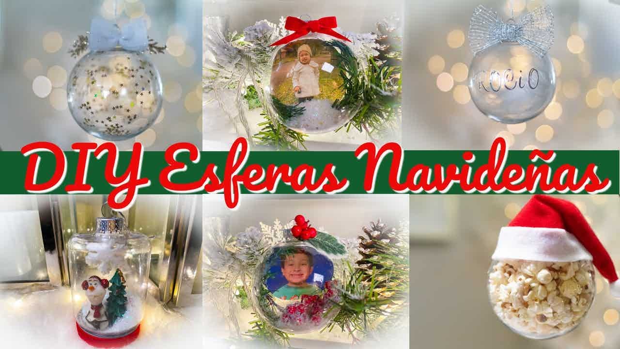 Manualidades Navideñas // DIY // Esferas Navideñas Personalizadas // Decoracion Navidadeña 2021
