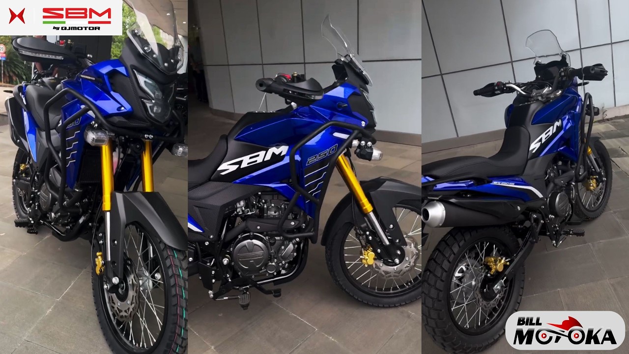 Nova SBM 250 TRAIL vai nadar de BRAÇADA na baixa cilindrada brasileira.