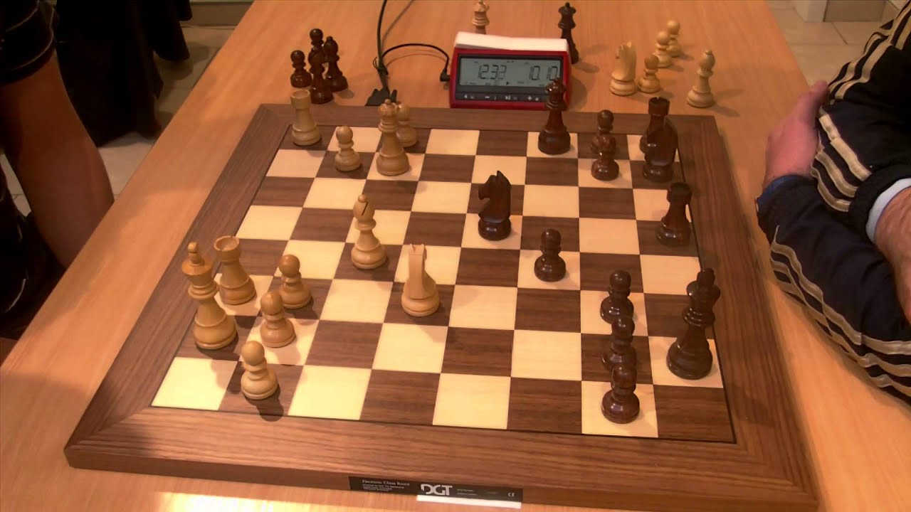 GM Alexandr Fier - GM Vassily Ivanchuk, Nimzo Indian Defense, rapid chess