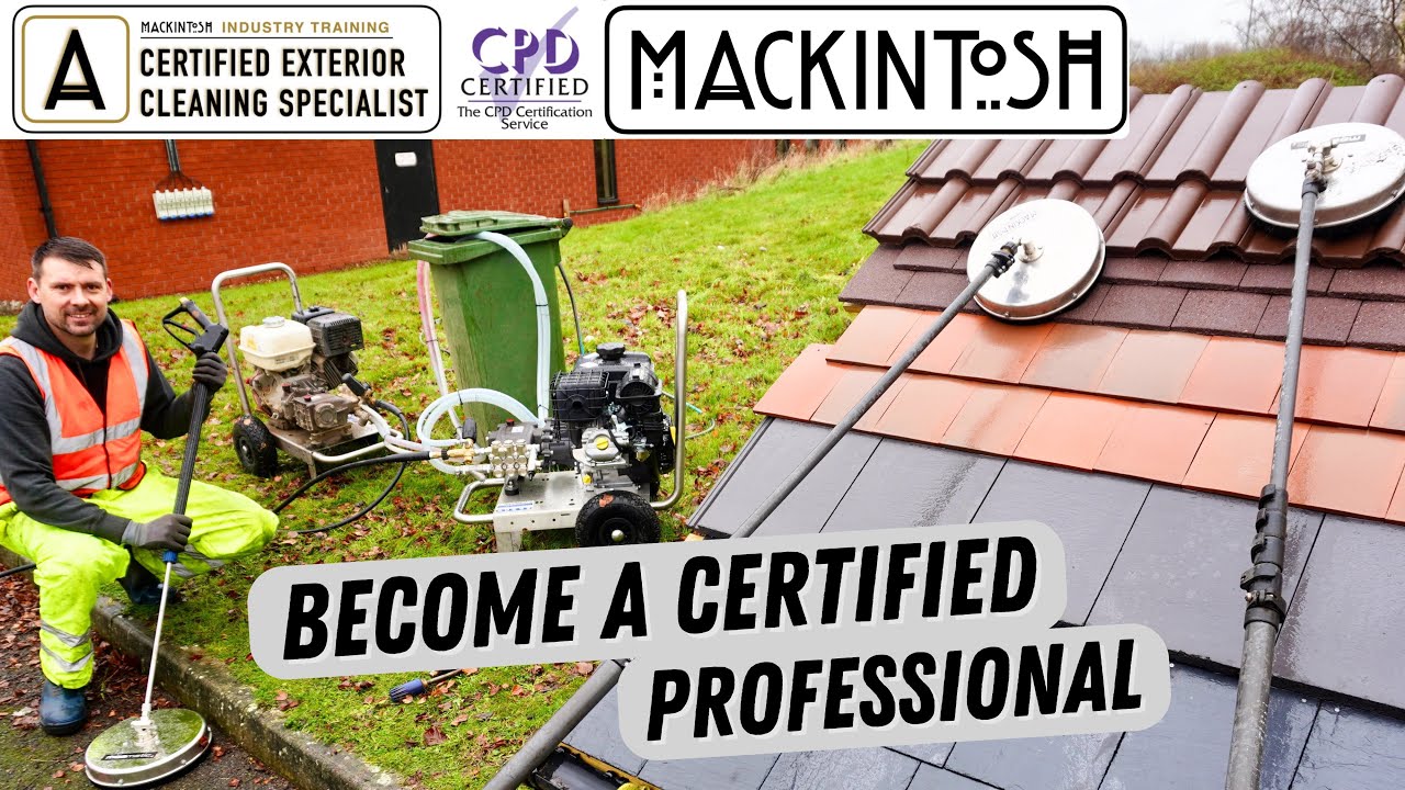 Roof Cleaning CPD Certified Training