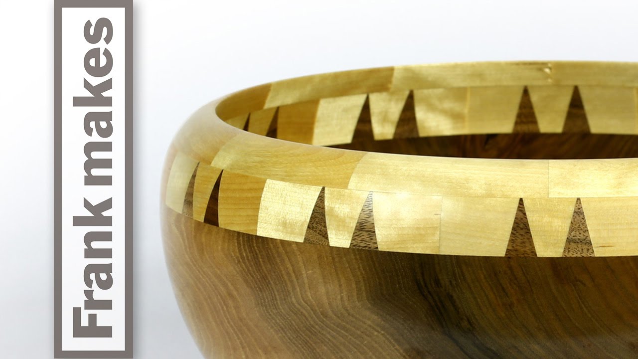 Walnut and Birch Bowl