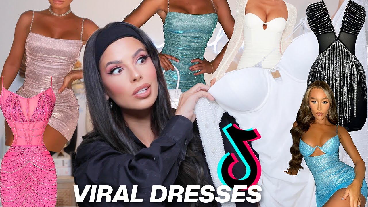 I Bought Unrealistic TIKTOK VIRAL Dresses.. (scam)