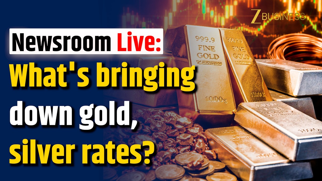 Newsroom Live: Why Gold Prices Are Falling: Massive Correction!