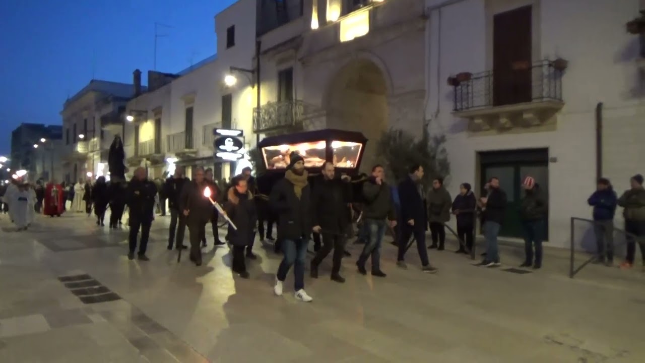 Processione dei Misteri a Sammichele di Bari (7 aprile 2023)