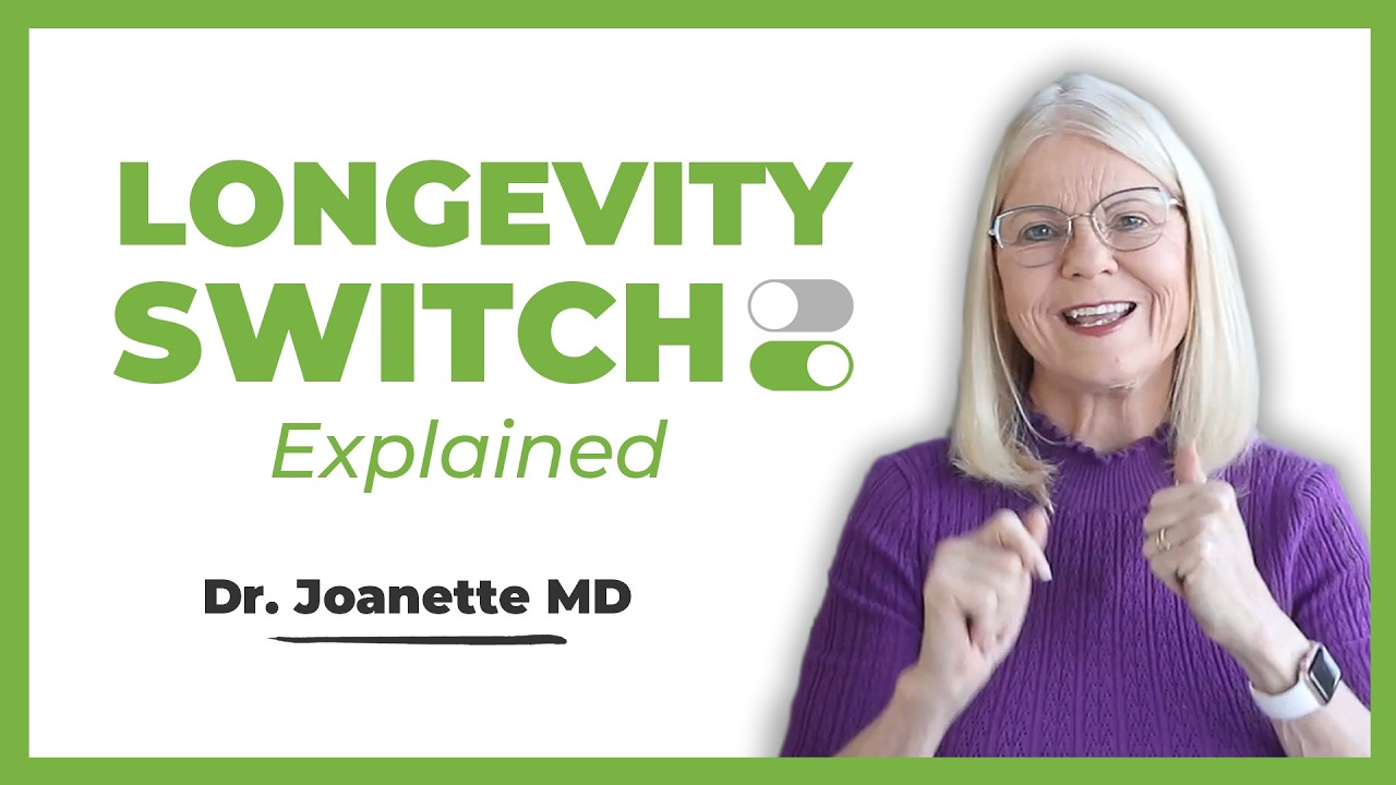 Flip Your Body's Longevity Switch, the Secret to a Longer, Healthier Life.