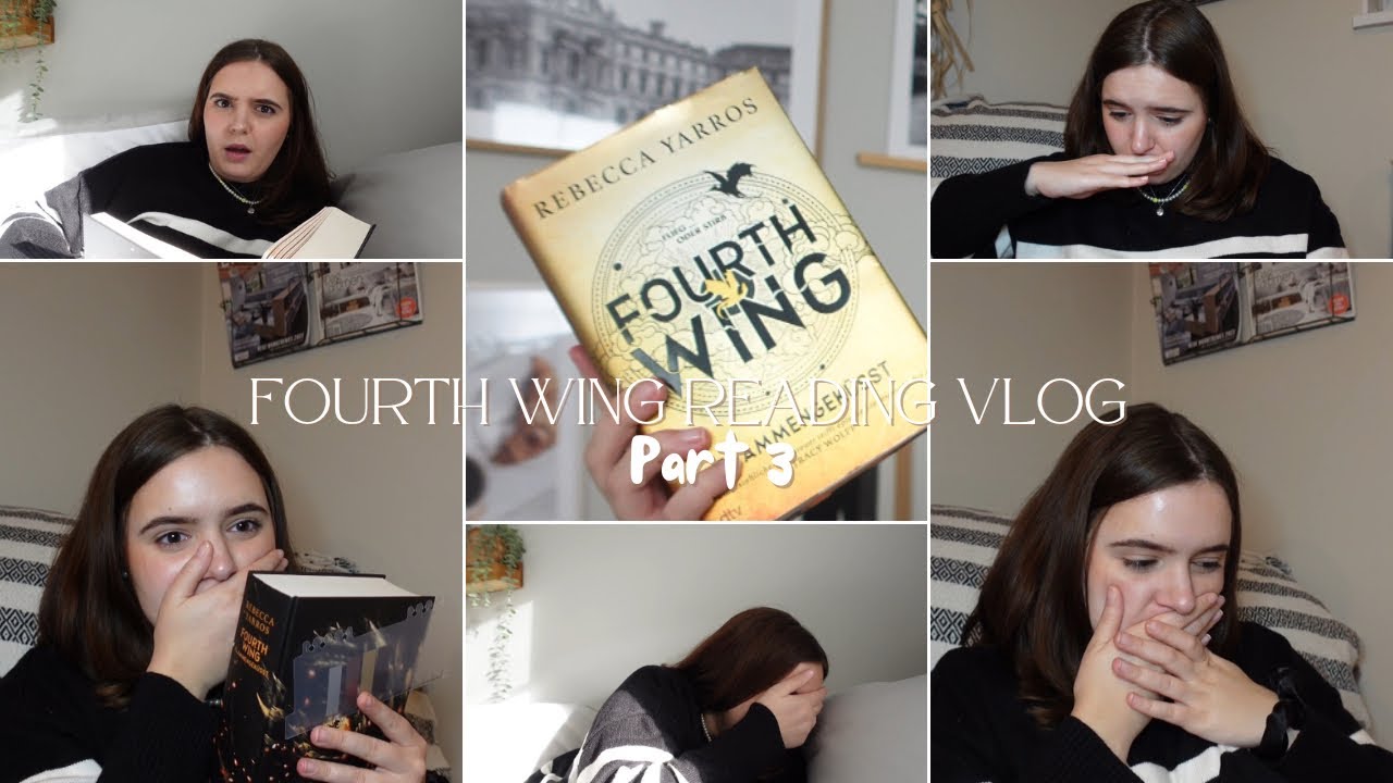 Fourth Wing reading vlog pt. 3