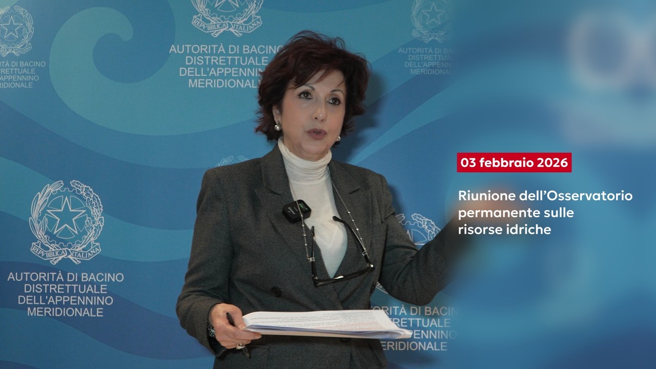 Intervista dott.ssa. Vera Corbelli  (Piano di Gestione delle Acque)