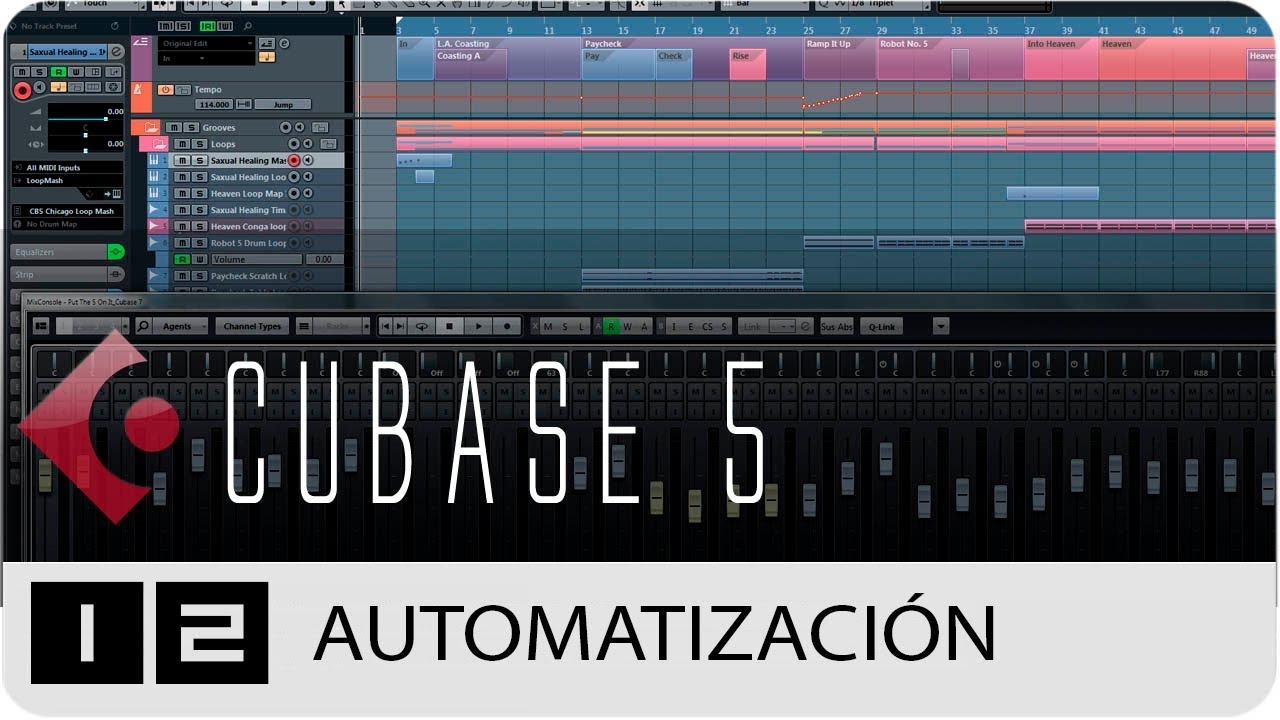 Curso Cubase 5 | #10 Automatizar Volumen y Paneo