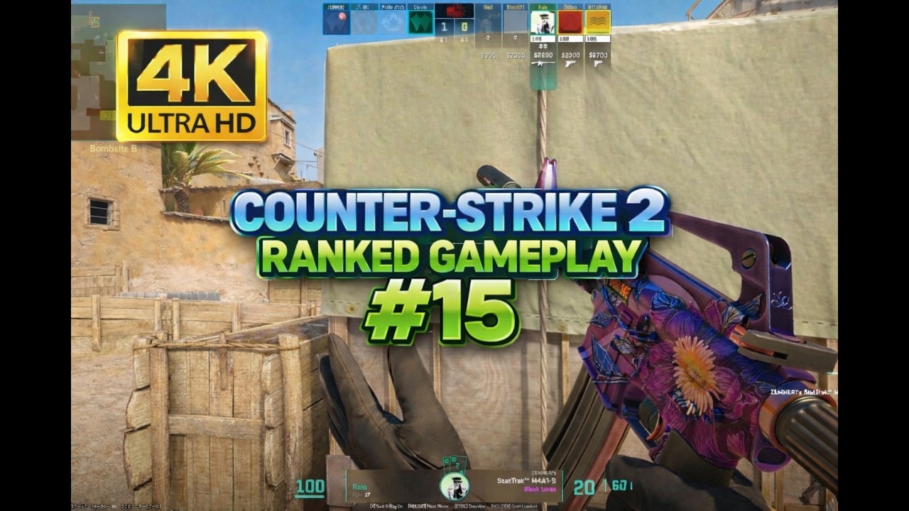 Counter Strike 2 Ranked Gameplay #15 / No Commentary