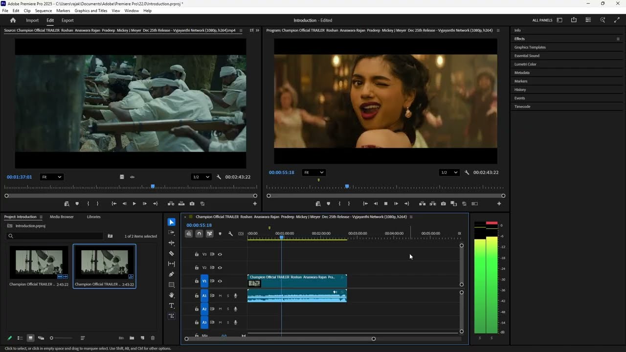 FRAME MAKERS - Movie Editing Course &ndash;  Film Editing Demo