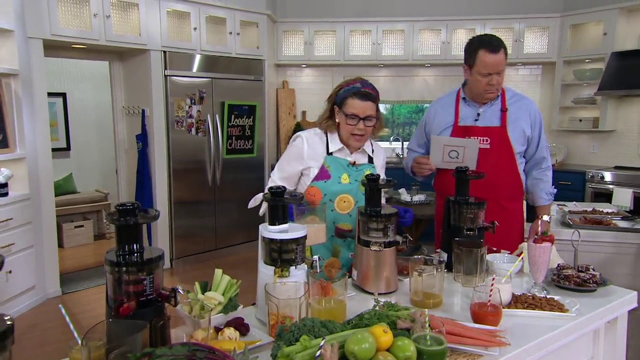 Hurom Alpha H-AA Slow Juicer w/ Slow Squeeze Technology on QVC