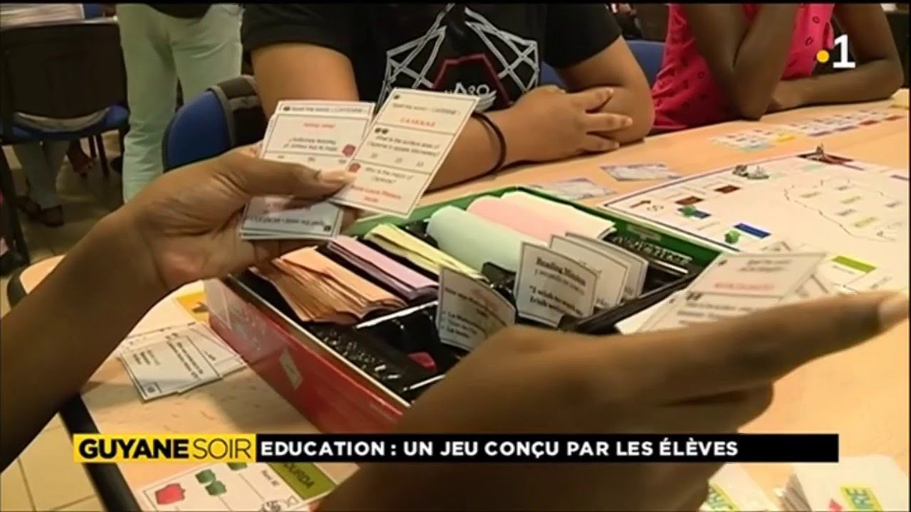 Un jeu de société pour inciter les élèves à parler l'anglais.