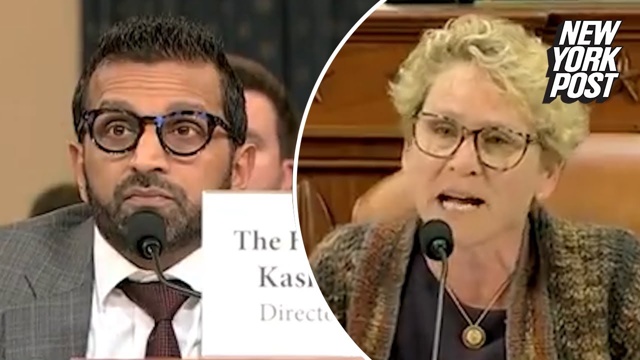 Kash Patel gets into heated debate with Rep. Chrissy Houlahan during House Intelligence hearing