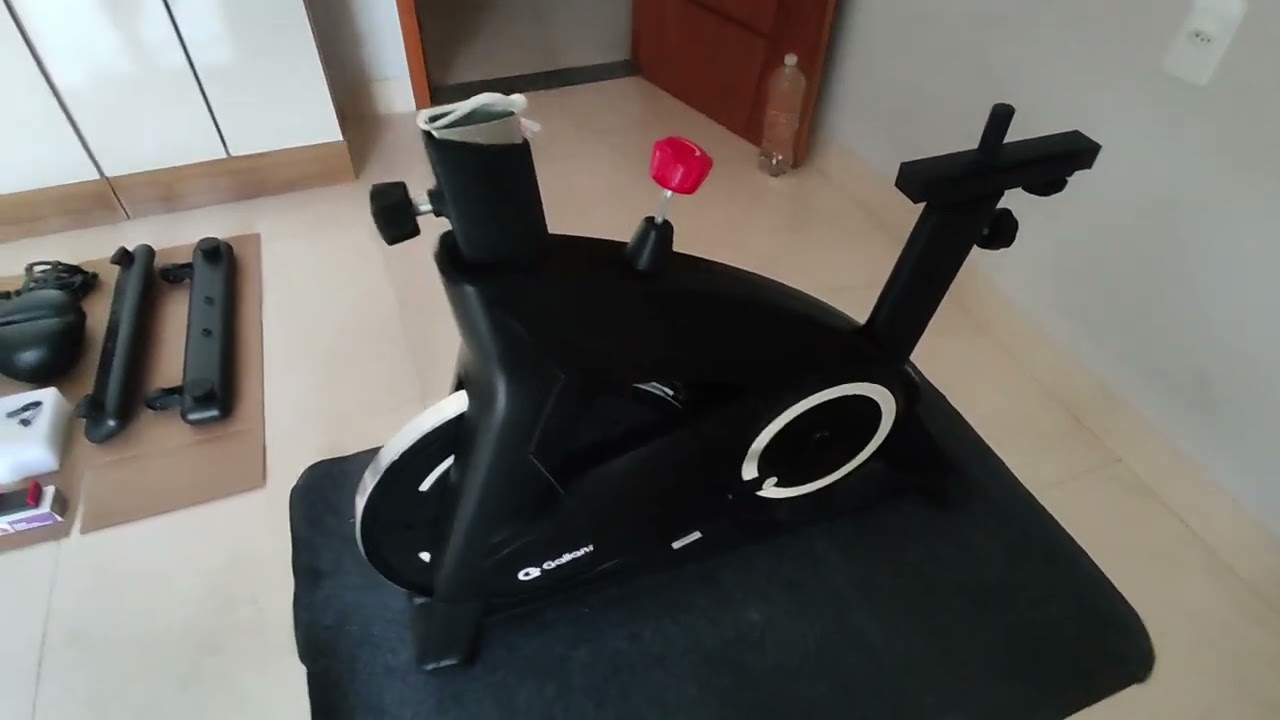 BICICLETA SPINNING MAGNÉTICA GALLANT ELITE X - MONTAGEM PASSO A PASSO #shorts #academia #fitness