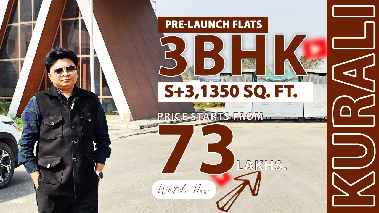 Ready to Move Plotting on Kurali–Mohali Highway S+4 Residential |Pre-Launch Price Just 73 Lakhs only