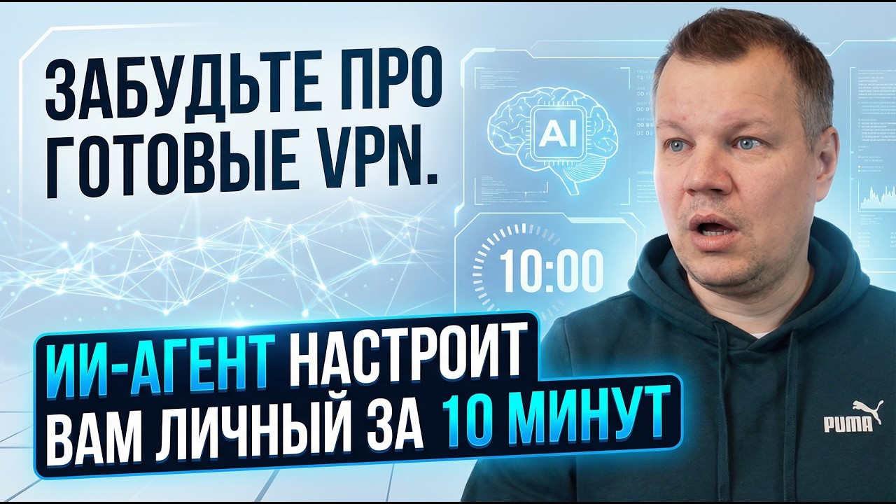 Агенты вместо чатов: Как Claude Code настроил мне сервер Поднял на нем ВПН.