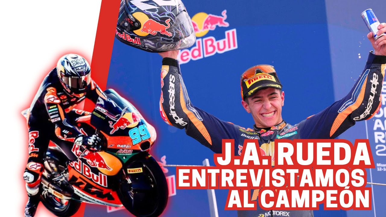 José Antonio Rueda lo cuenta TODO tras ganar el MUNDIAL de Moto3