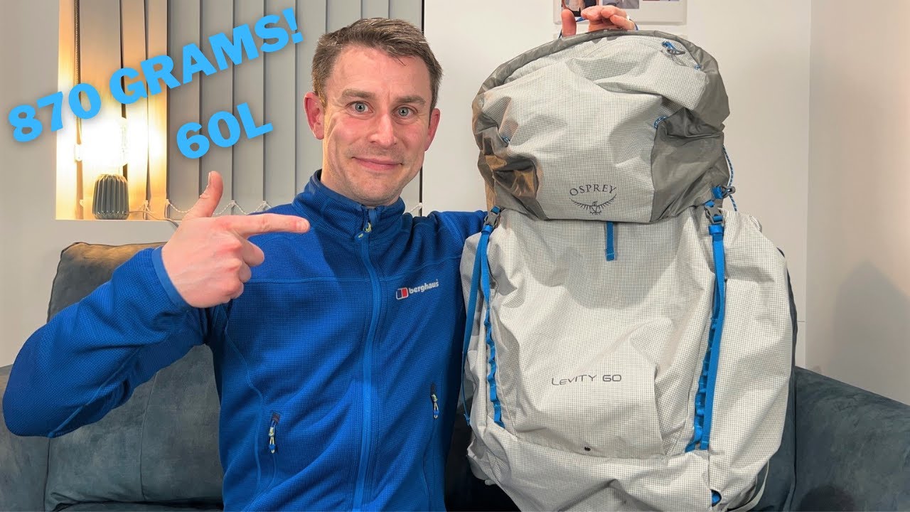 The LIGHTEST Osprey Backpack - Osprey Levity 60 Review!