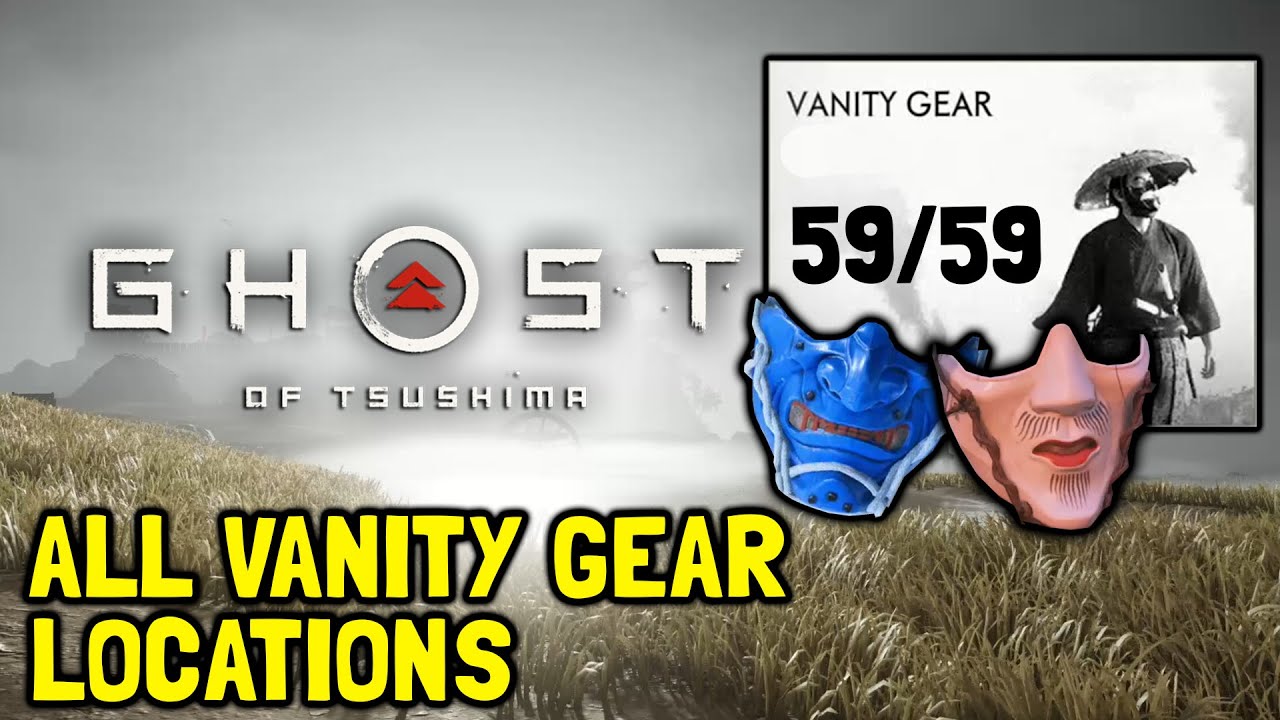 Ghost Of Tsushima All Vanity Gear Locations (All 59 Cosmetic Collectibles)
