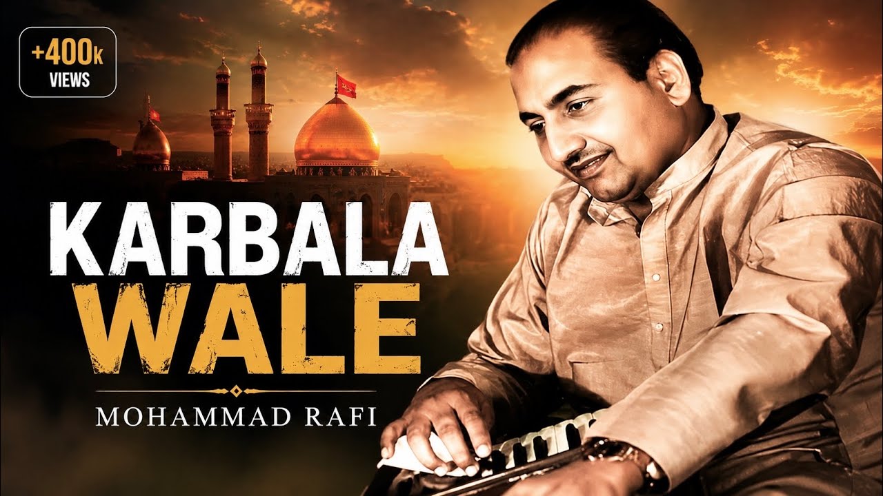 Mohammad Rafi - Sabak Sabro Raza Ka De Gaye Hai Karbala Wale - Karbala | محمد رفیع - آهنگ عاشورایی