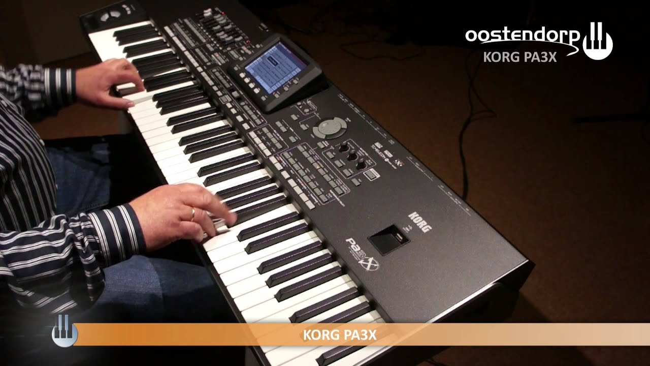 Korg PA3X Performance Demo Accordeon en Harmonicasounds