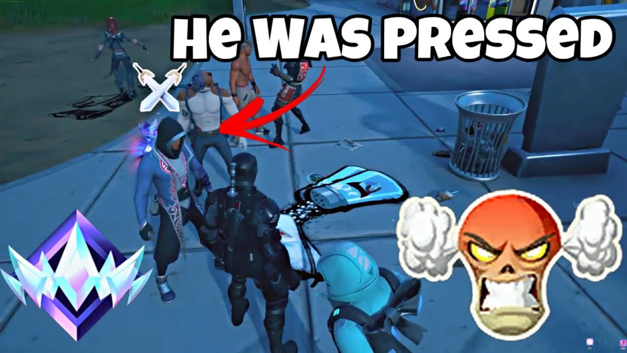 Made An “Unreal” Player Pressed In Party Royale