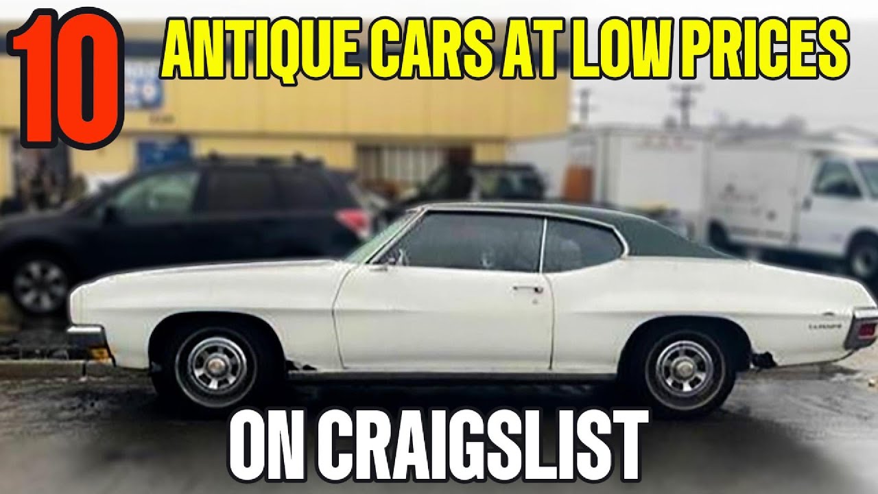 Выгодные предложения на Craigslist: 10 старинных автомобилей по невероятным ценам!