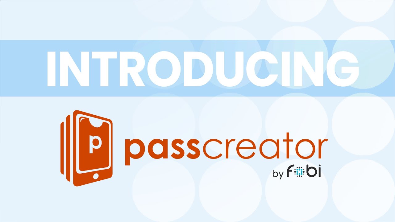 Introducting: Passcreator by Fobi