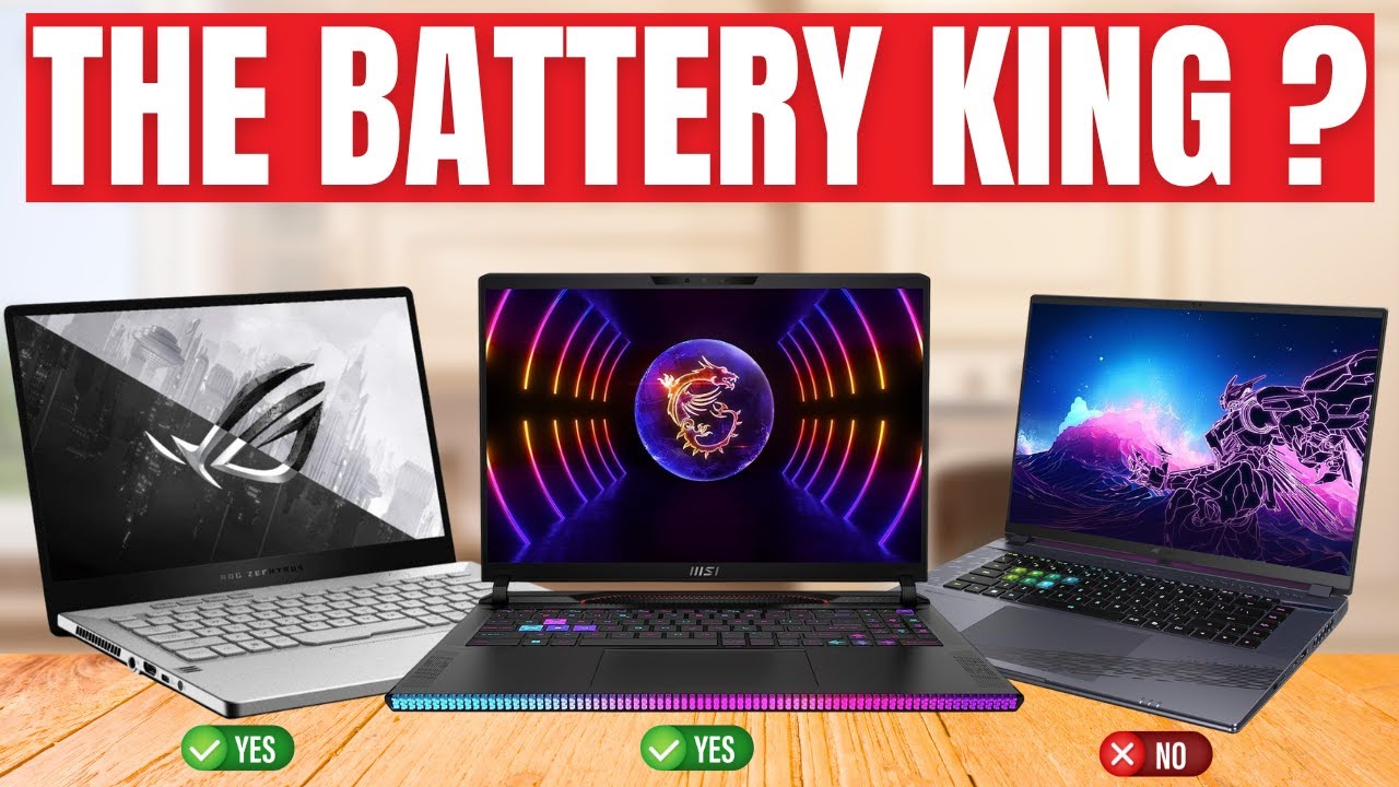 BEST Gaming Laptop with Good Battery 2025 [Watch Before You Make Your Choice]