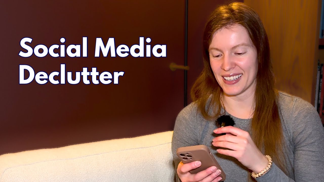 Digital Declutter Your Phone with Me | Social Media & YouTube Subscriptions 