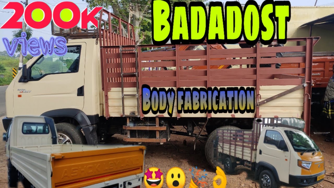 #ashokleyland #badadost #Dostbodywork | Ashok Leyland bada Dost body full work commercial vehicle