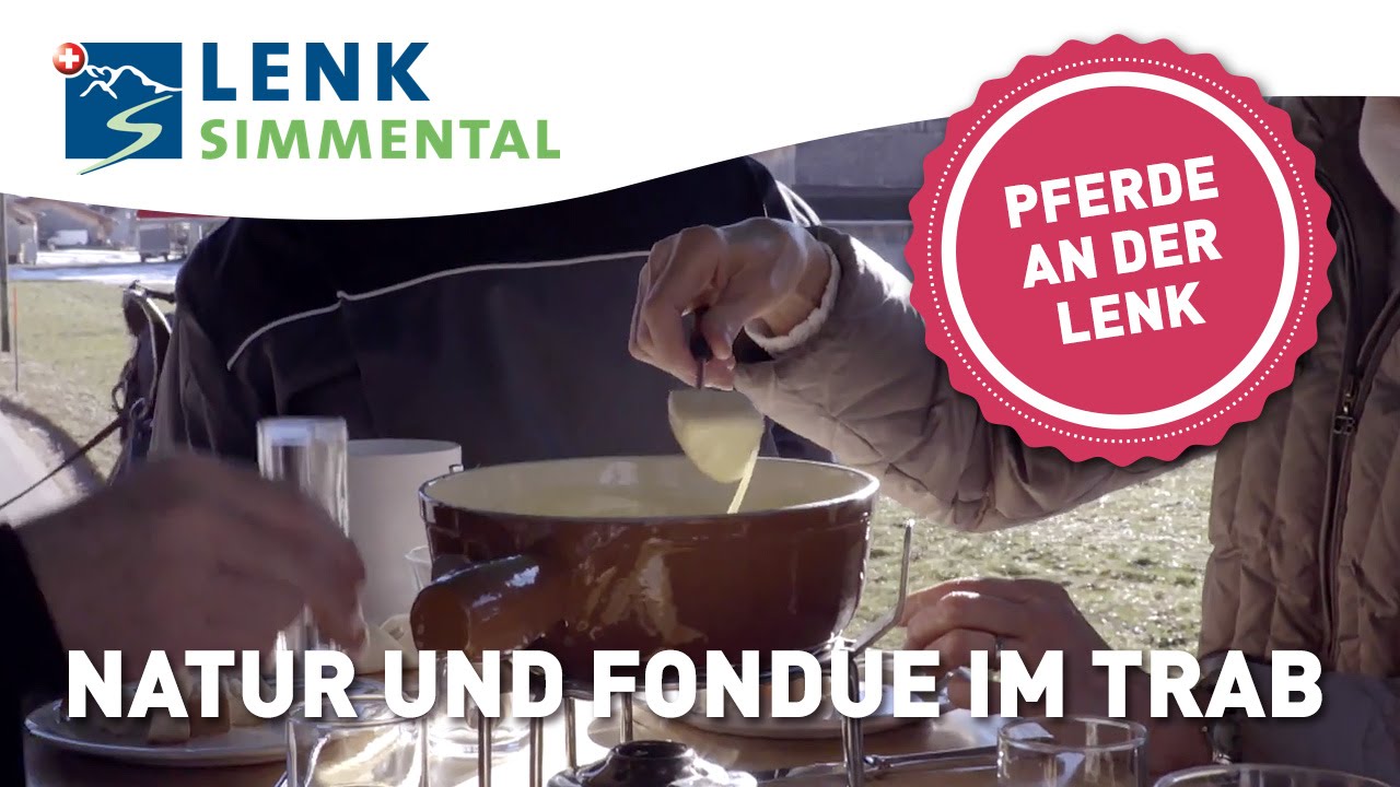 Natur und Fondue im Trab