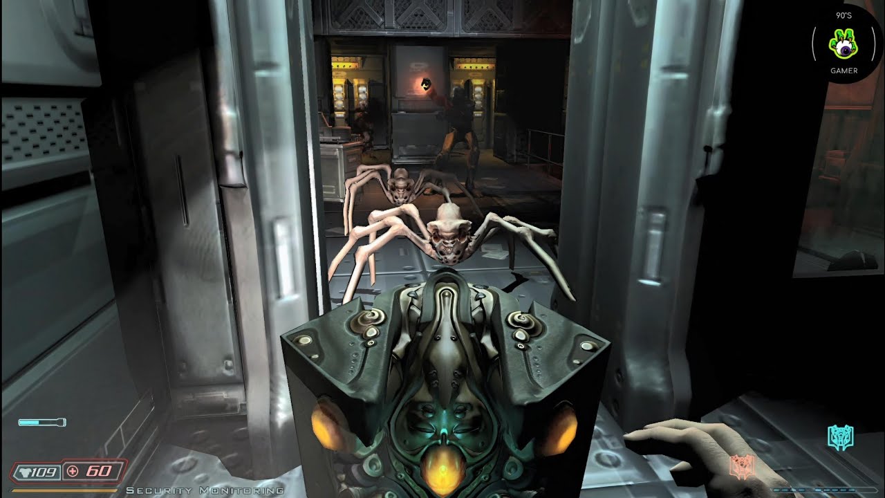 😱FINDING THE HELL DOOR TO DESTROY WITH USING SOUL CUBE  IN DOOM 3 (Full HD Gameplay)