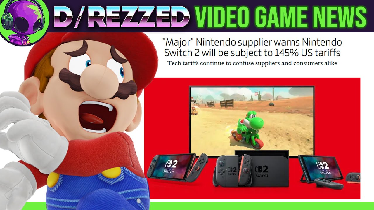 Switch 2 Hit With 145% Tariffs?! [Video Game News]