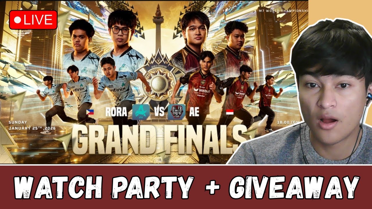 AE vs AURORA | M7 GRAND FINALS | WATCH PARTY LIVE + GIVEAWAY! (Shorts)