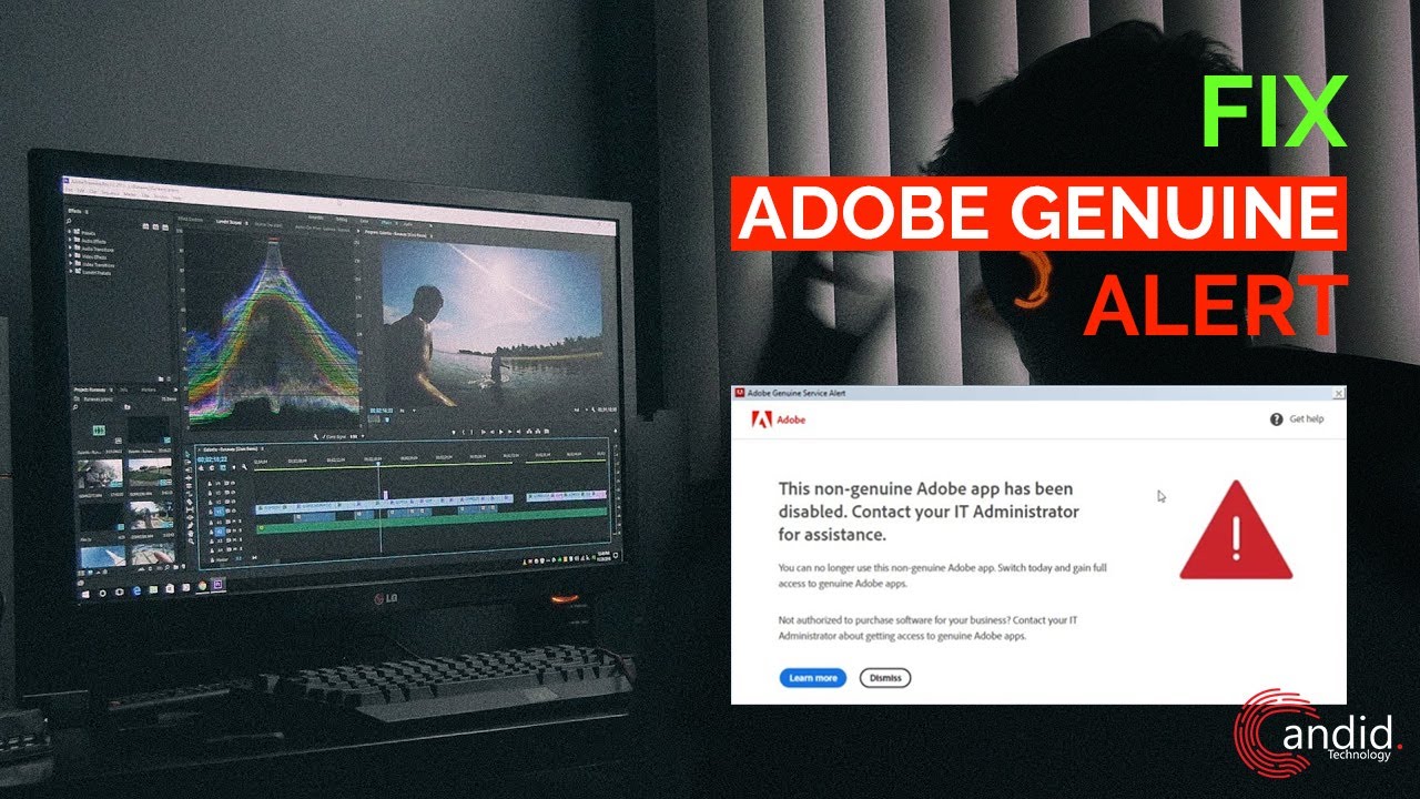 How to fix Adobe Genuine Service alert?