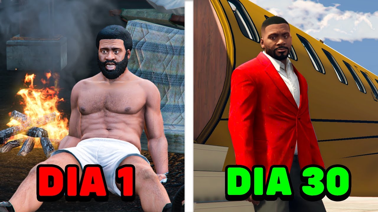 As&iacute; PAS&Eacute; de POBRE a MILLONARIO en GTA 5