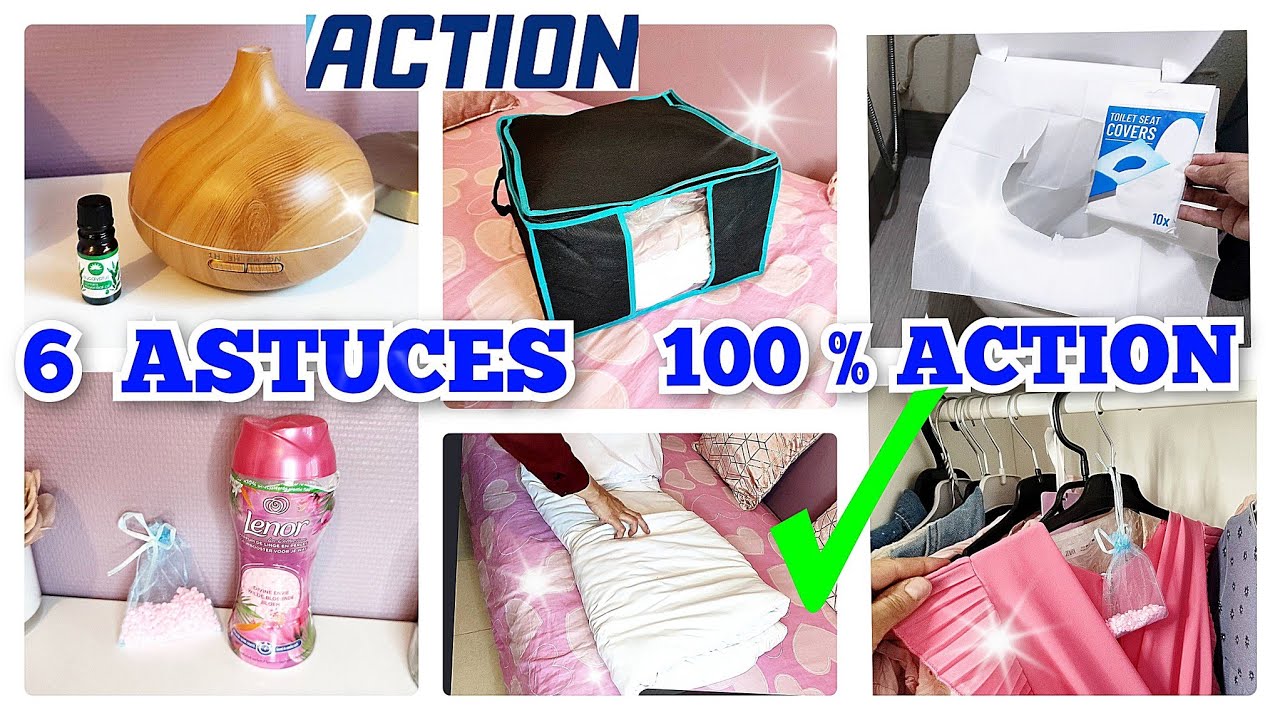 🔵 6 ASTUCES 100% ACTION‼️ PARFUME la MAISONS 🏠 🌸🌸🌸#PRODUIT #ACTION #astuces  #rangement #cleaning