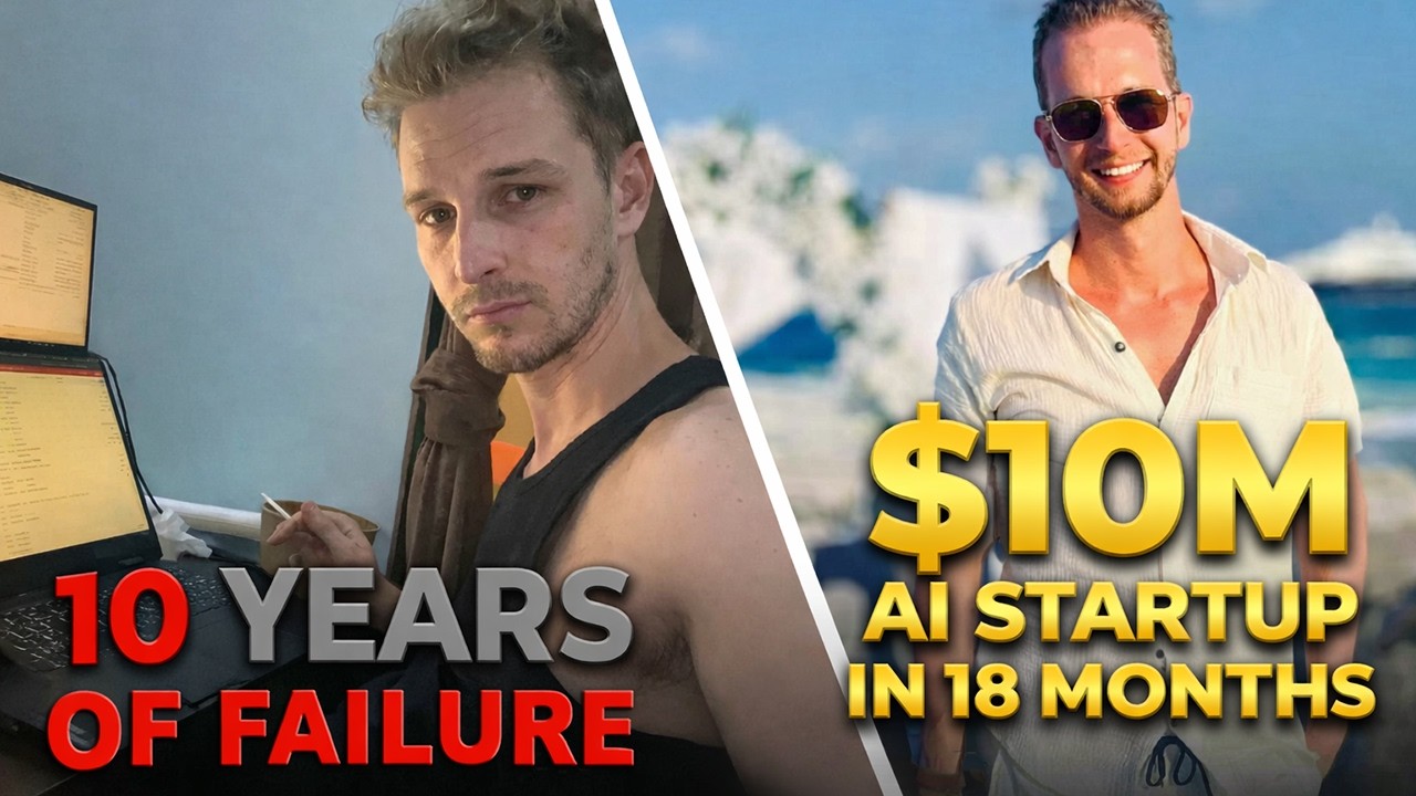 I Built a $10M AI Startup in 18 Months After 10 Years of Failure