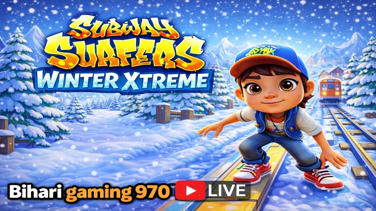 Subway surfers winter Xtream (2026) BIHARIGAMING970 💕✅1080p HD QUALITY