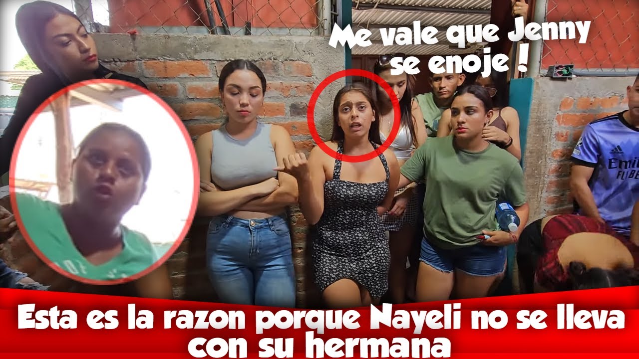 Nayeli se desato y habla porque ella NO se lleva con su hermana Melissa. A Jenny no le cuadró. P 25