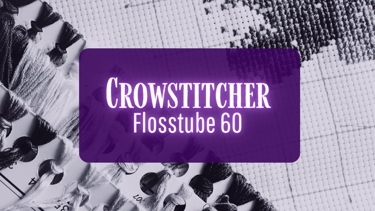 Flosstube 60: Непринуждённая вышивка — это начало нового! #flosstube #crossstitch