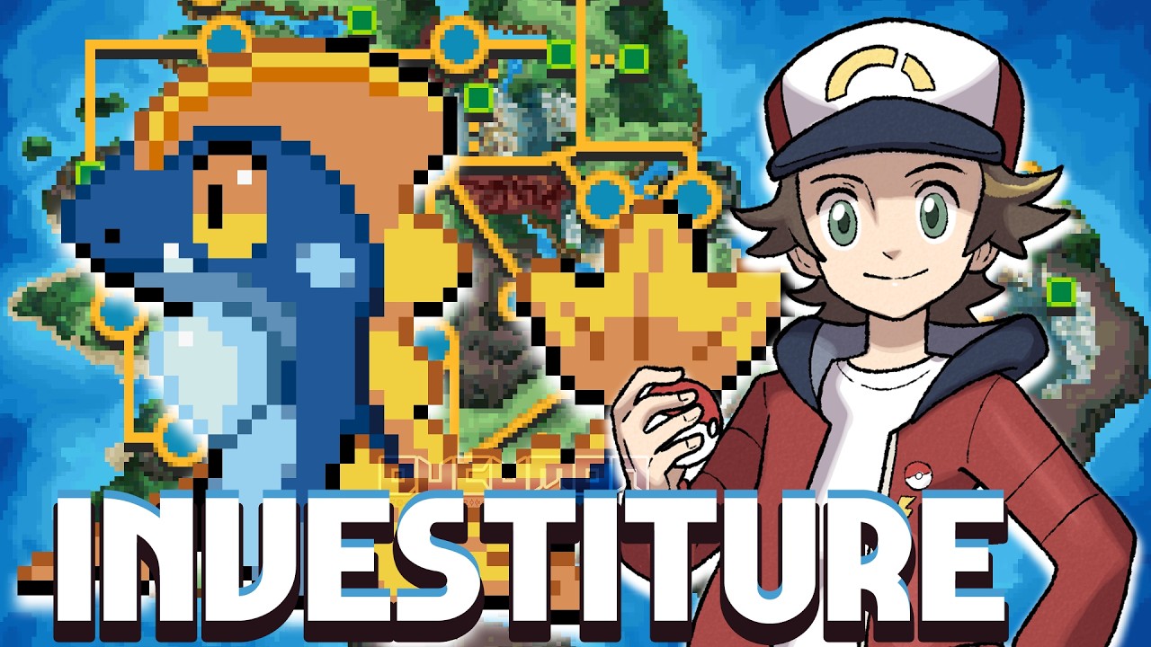 Pokemon Investiture — фанатская игра, играйте за Нолана или Полли в новом регионе, новые фейковые...