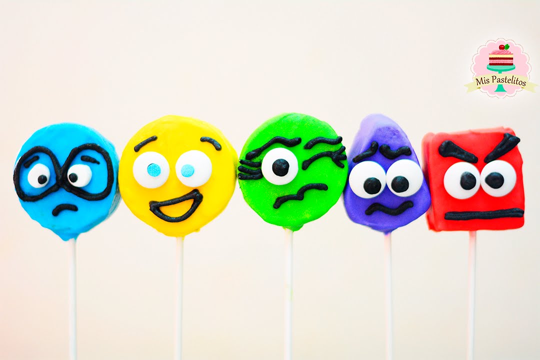 CAKE POPS DE 2 INGREDIENTES | INTENSAMENTE | MIS PASTELITOS KIDS
