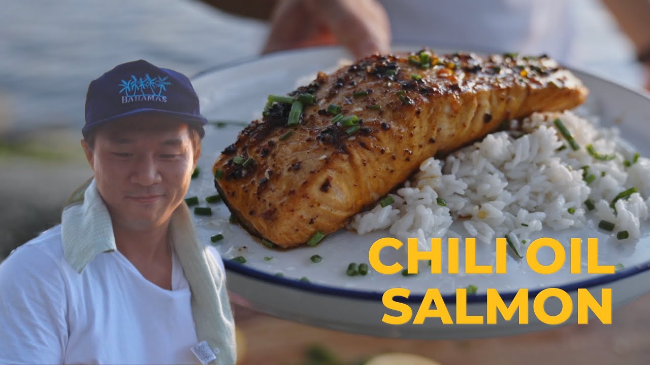 Black Garlic Chili Oil Salmon | The Reel Ones | Tapped
