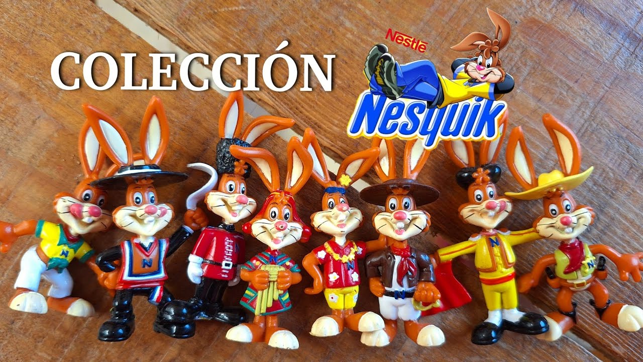 Colección la Vuelta al Mundo del conejo Nesquik  //  
