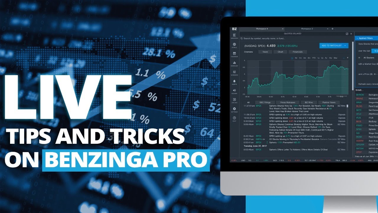 Handel z Benzinga Pro | Giełda Benzinga na żywo