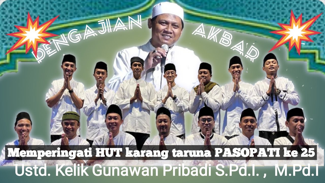 Ustd Kelik Gunawan Pribadi S.Pd.I  ,  M.Pd.I  //  DJ Studio VS